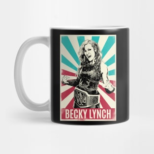 Vintage Retro Becky Lynch Mug